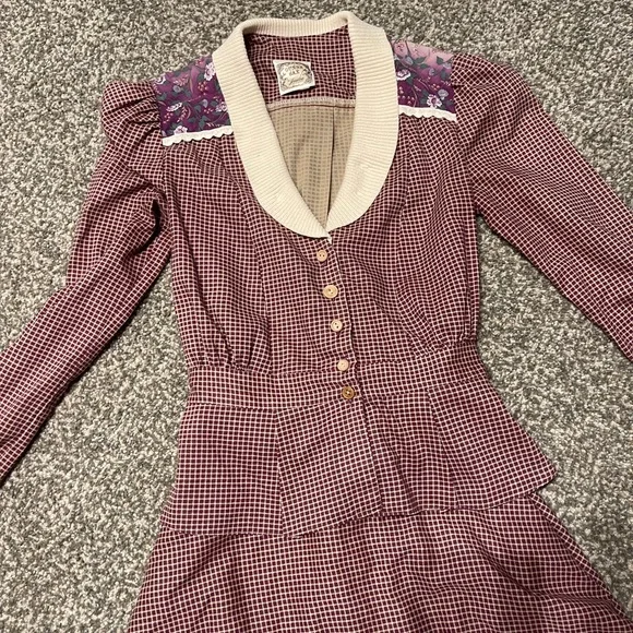 RARE Gunne Sax skirt and blouse set - Picture 2 of 7